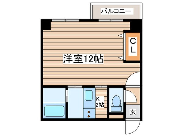 しんたくハイツ光星の物件間取画像